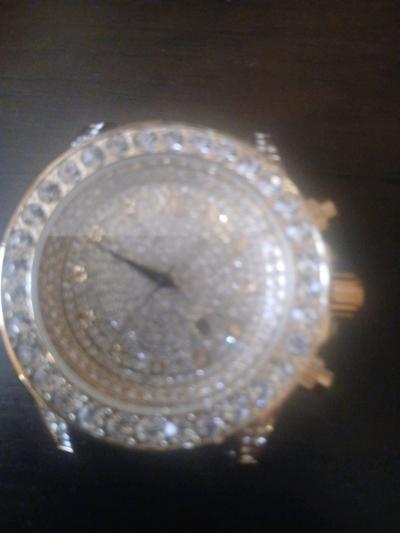 NIP Bling Master Moissanite Hip Hop Fashion WatchesNO BAND N - Thumbnail 8