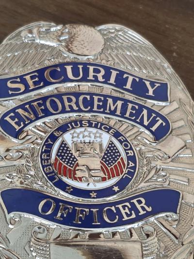 security badge Metal R1 - Thumbnail 3