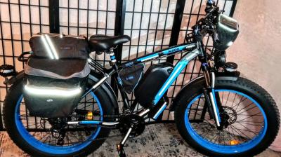 9 spd Ebike 21 spd Fat Tire Mountain Bike COMBO - Thumbnail 5