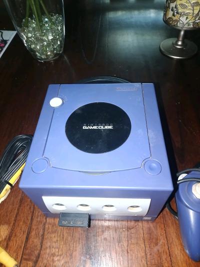 Nintendo Gamecub Indigo Sixth Generation Game Console