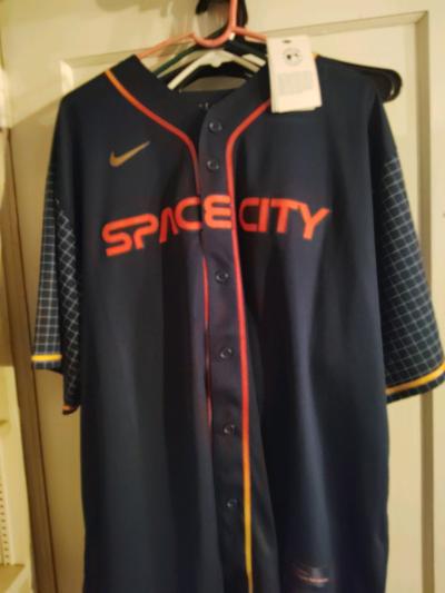 Houston Astros space City baseball jersey - Thumbnail 4
