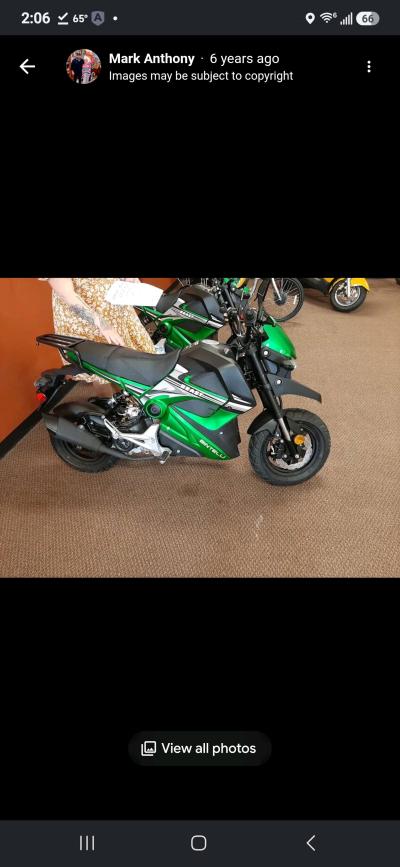 Looking for automatic transmission scooter with pedal brakes