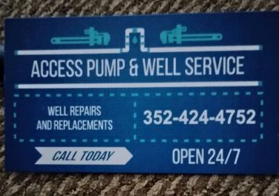 Water Pump  Well Service Maintenance Repairs