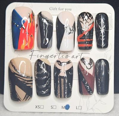 Handmade Stray Kids Venom Inspired Nails Sized Medium