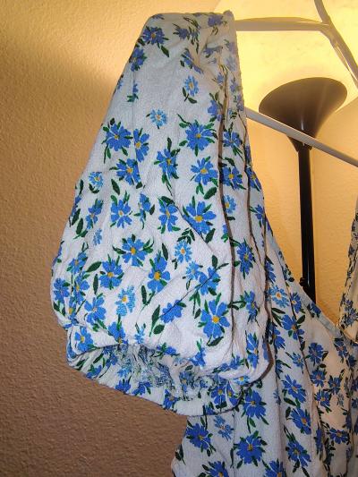 Floral print Summer Dress ties I the front - Thumbnail 5