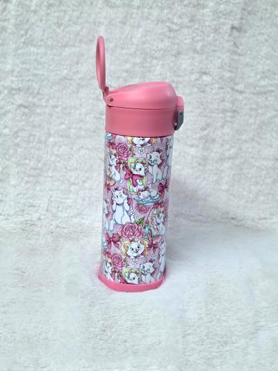 12oz Kids Water Bottle with handle - Thumbnail 4