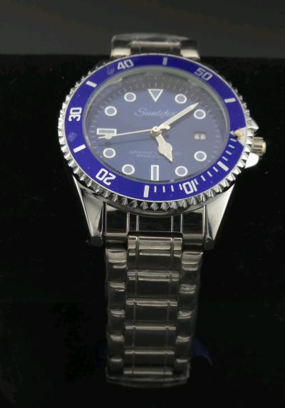 Blue Watch for Men stainless steel - Thumbnail 2