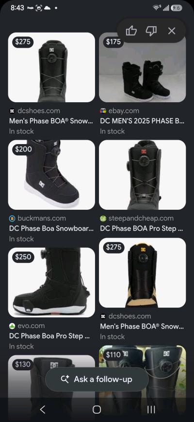 DC mens snowboarding boats - Thumbnail 7