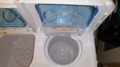 used small porterable washer with all hookups and cord - Thumbnail 4
