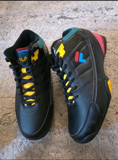 multicolor sneakers
