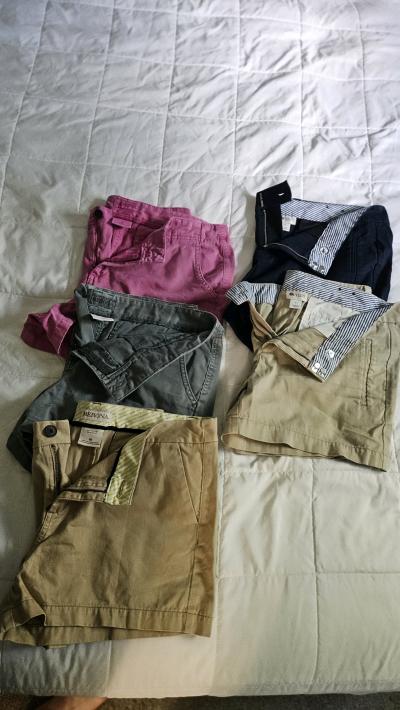 Ladies Tylus shorts size 8 and Merona size 10