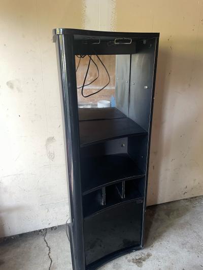 Entertainment center shelf