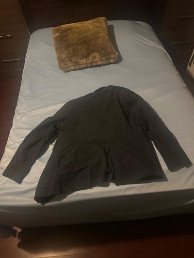 Mossimo Dark Gray Sport Coat Jacket Size Large Mens Pinstrip - Thumbnail 4