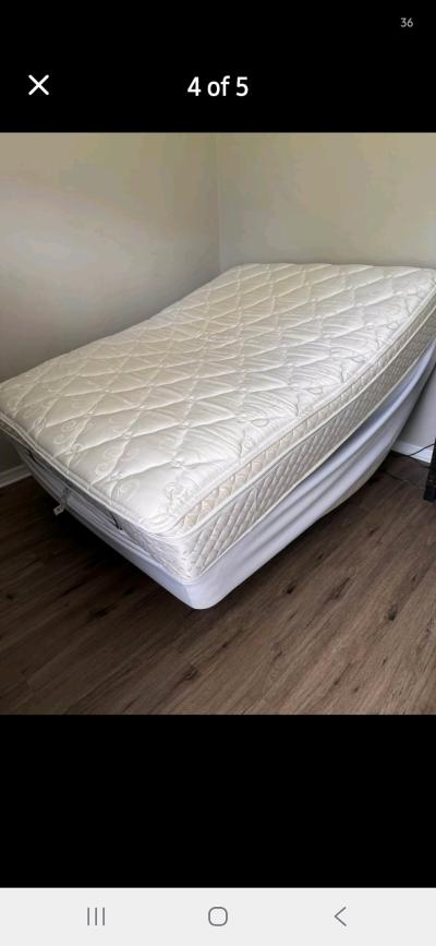 QUEEN Sleep Number 5000  Frame  Pump  2 Remotes  350 OBOAnd - Thumbnail 2