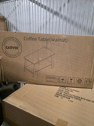 coffee table and table