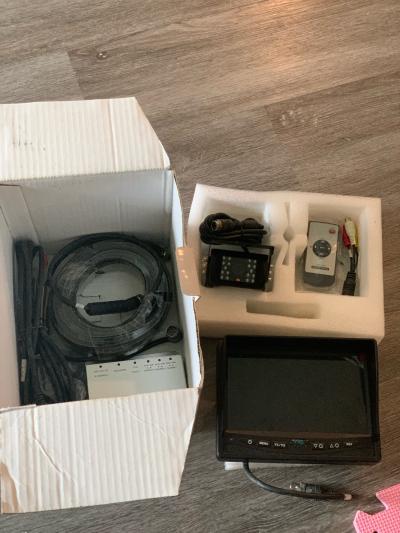 eRapta Sistema de Cmara de Respaldo para RV A9 con Monitor G
