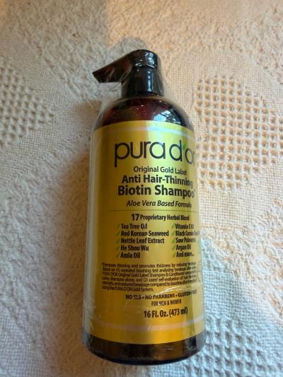 brand New Sealed Pura D Or Shampoo