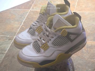 Air Jordan 4 Retro Vivid Sulfur - Thumbnail 3
