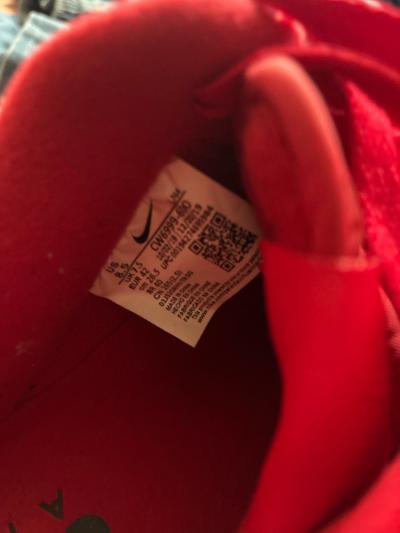 MEN 8 poit 5 usd Red Nike Air Foce 1