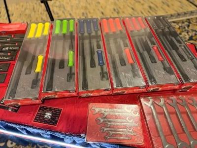 snap on 4pc prybars set