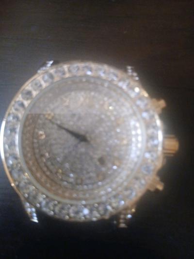 NIP Bling Master Moissanite Hip Hop Fashion WatchesNO BAND N - Thumbnail 6