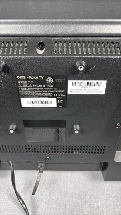 Onn 24 Inch Class HD 720p LED Smart Roku TV Black 100012590 - Thumbnail 3