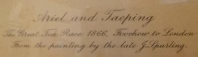 The Great Tea Race by J Spurling PRINT - Thumbnail 3