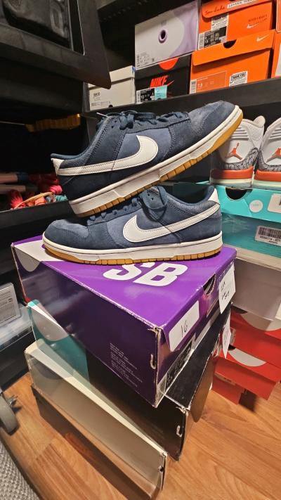 Nike Dunk Low Monsoon Blue and Gum