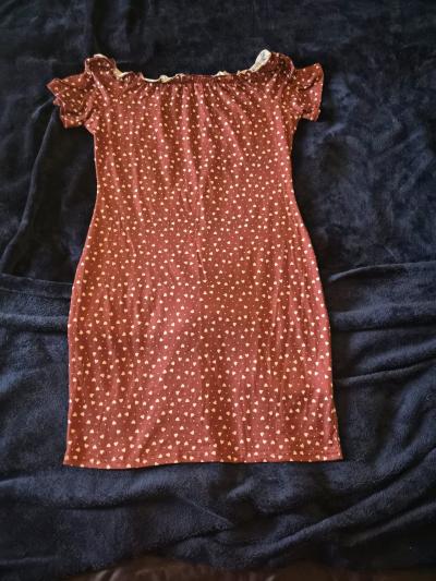 Womens Large short fitted dress - Thumbnail 4