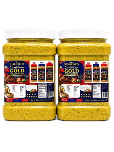 KIM AND WED CARIBBEAN GOLD SEASONING - Thumbnail 3