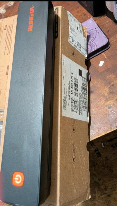 portable thermal printer with paper - Thumbnail 4