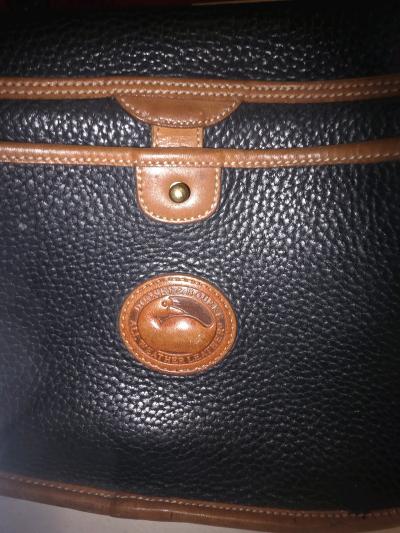 vintage black dooney and bourke crossbody bag - Thumbnail 3