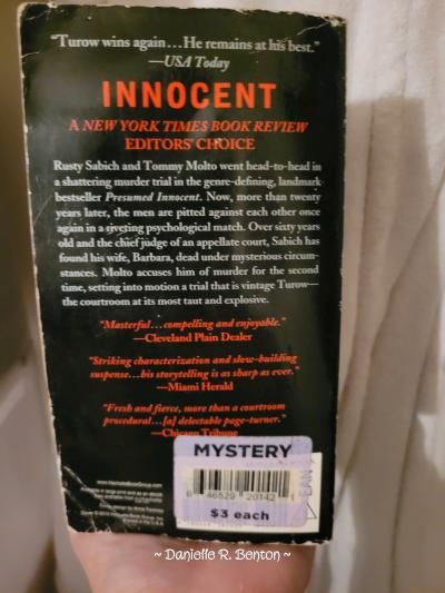 Scott Turow Innocent Paperback - Thumbnail 2