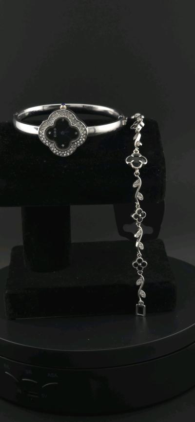 Watch and Bracelet Set New for women