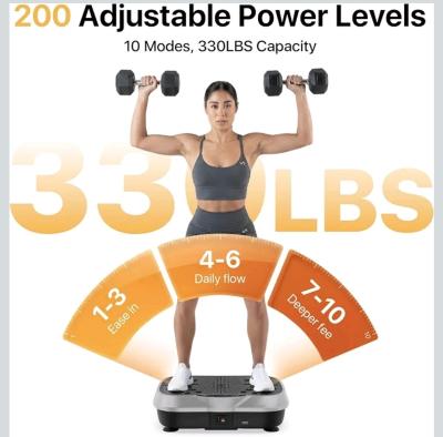 Brand new Vibration Plate Exercise Machine10 Preset - Thumbnail 6