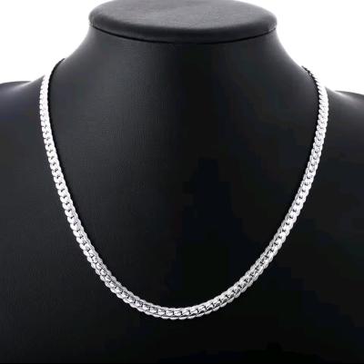 collar  estilo cubano  bao de plata sello 925 - Thumbnail 4