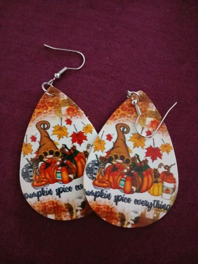 Harvest Gnome earrings