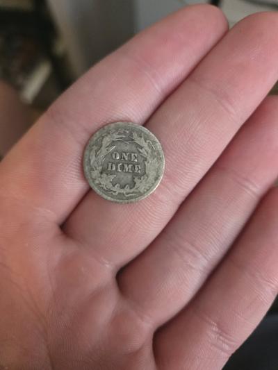 1916 silver dime