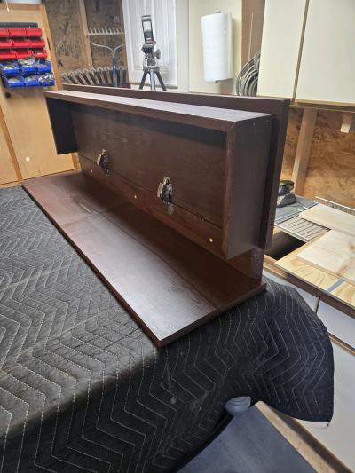 46 inch concealing floating shelf - Thumbnail 2