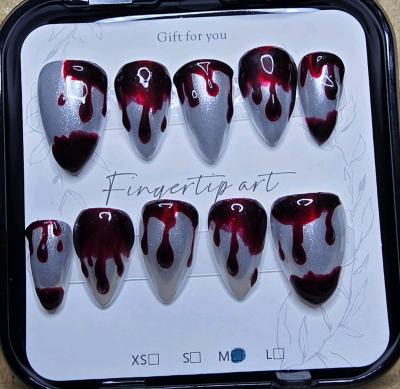 Handmade Bloody Press on Nails