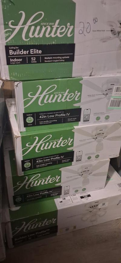 36 new Hunter Ceiling Fans read description - Thumbnail 10