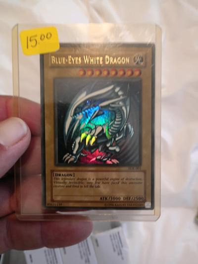 Yu Gi Oh Blue Eyes White Dragon 1996 original set - Thumbnail 4