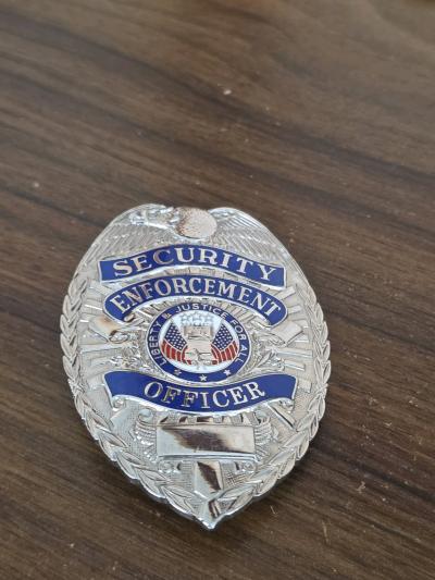 security badge Metal R1 - Thumbnail 2
