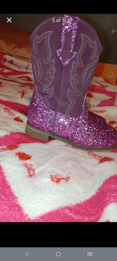 toddler girl cowgirl boots - Thumbnail 5