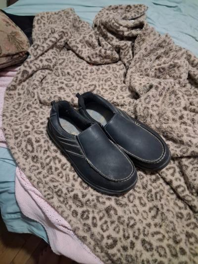 Mens fashion slide on dress shoes 13 - Thumbnail 2