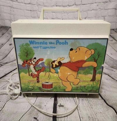 Vintage Disney Wired Record Player