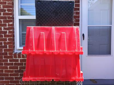storage bin stackable crates multi purpose use - Thumbnail 3