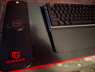 SteelSeries Apex 3 RGB Keyboard GiMars 15W Pad and Mouse - Thumbnail 7
