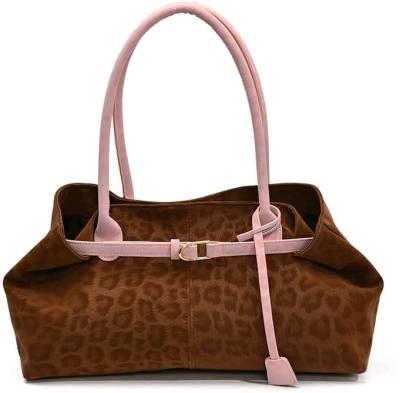 leopard print totebags - Thumbnail 2