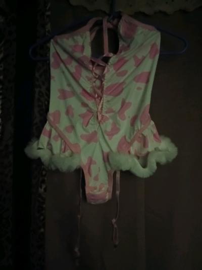 A Nice Womens Sexy New Small Lingerie Outfit with Fur - Thumbnail 2